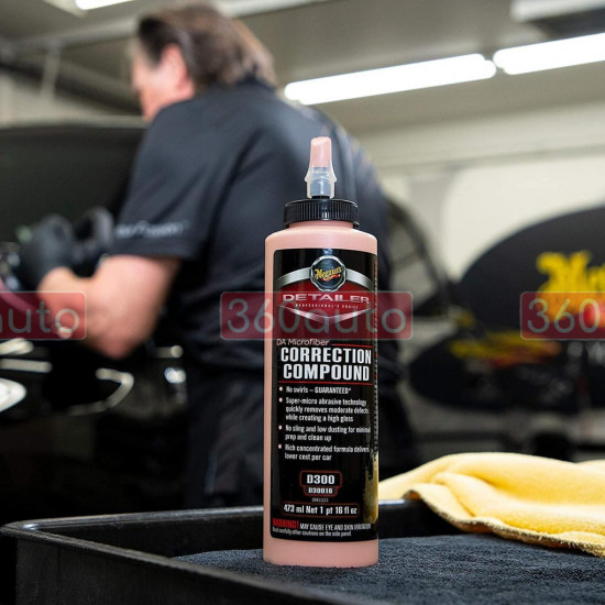 Коригуюча полірувальна паста - Meguiar's Detailer DA Microfiber Correction Compound 473 мл. (D30016)