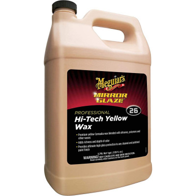 Натуральный желтый воск Meguiars Professional Hi-Tech Yellow Wax 3,79 л M2601