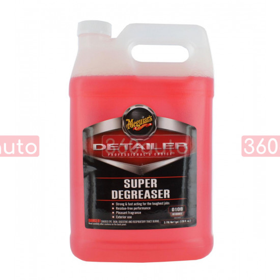 Концентрат супер обезжириватель для двигателя Meguiars Detailer Super Degreaser 3,79 л D10801