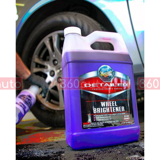 Концентрат для чистки колесных дисков Meguiars Detailer Wheel Brightener 3,78 л D14001