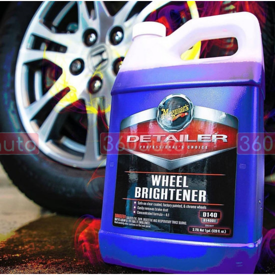 Концентрат для чистки колесных дисков Meguiars Detailer Wheel Brightener 3,78 л D14001