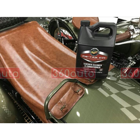 Очисник та кондиціонер для шкіри - Meguiar's Detailer Leather Cleaner and Conditioner 3,78 л. (D18001)