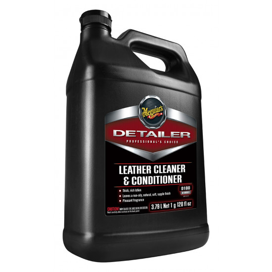 Очисник та кондиціонер для шкіри - Meguiar's Detailer Leather Cleaner and Conditioner 3,78 л. (D18001)