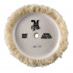 Полировальный круг шерстяной Meguiars Rotary Wool Pad 8" 203 мм белый WRWC8