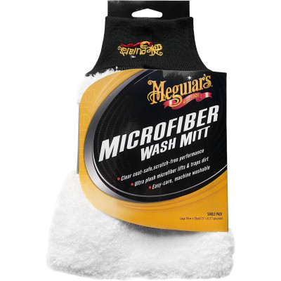 Рукавица микрофибровая для мойки Meguiars Microfiber Wash Mitt X3002EU