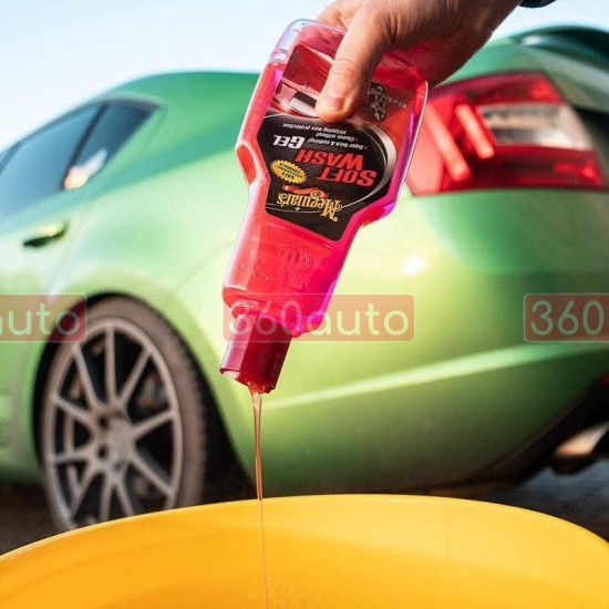 Автомобильный шампунь гель Meguiars Soft Wash Gel 473 мл А2516