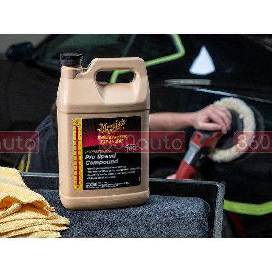 Полірувальна паста універсальна - Meguiar's Pro Speed Compound 3,79 л. (M10001)