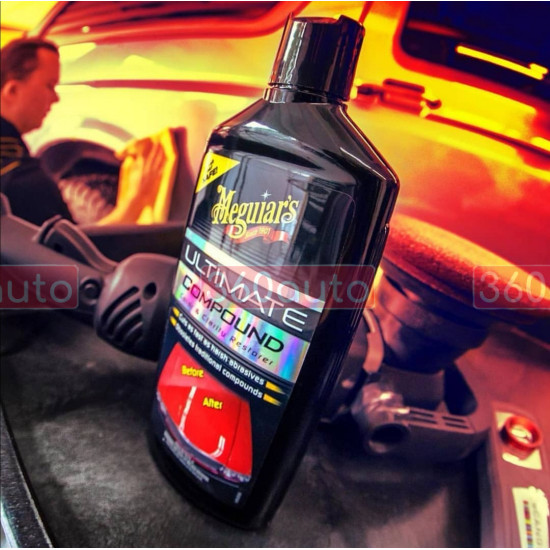 Микроабразивная полироль для кузова Meguiars Ultimate Compound 450 мл G17216