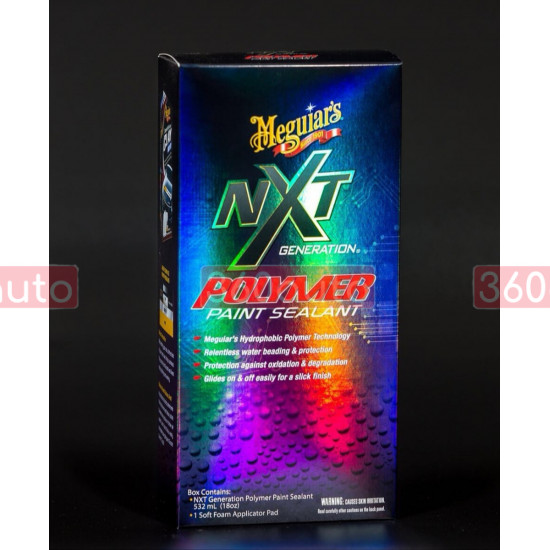 Полімерний захист для кузова - Meguiar's NXT Generation Polymer Paint Sealant 532 мл. (G30118)