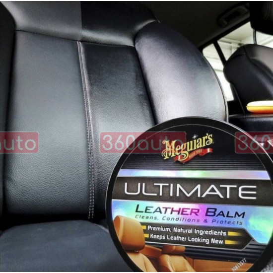 Бальзам 3 в 1 для шкіри - Meguiar's Ultimate Leather Balm 160 г. (G18905)