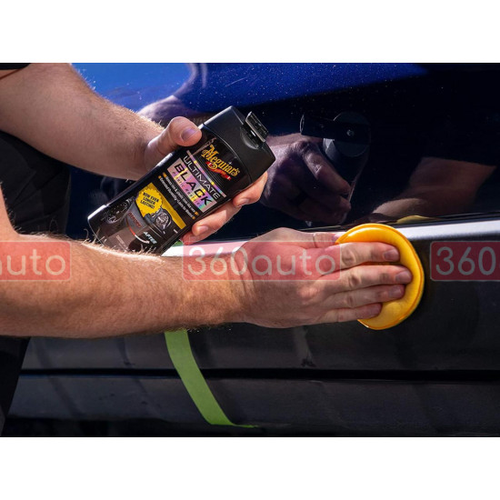 Лосьон для чернение внешнего пластика Meguiars Ultimate Black Plastic Restorer Lotion 355 мл G15812EU