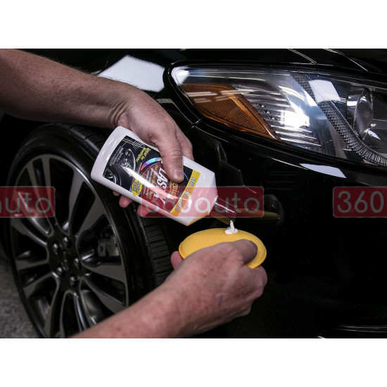 Очищувач поліроль для прозорого пластику - Meguiar's PlastX™ Clear Plastic Cleaner & Polish 295 мл. (G12310)