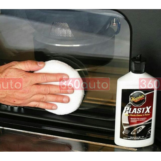 Очиститель полироль для прозрачного пластика Meguiars PlastX™ Clear Plastic 295 мл G12310