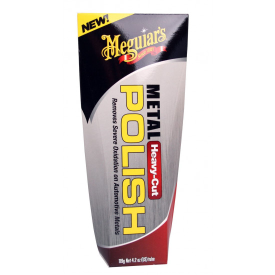 Полироль абразивный для металла Meguiars Metal Heavy-Cut Polish 119 г G15104