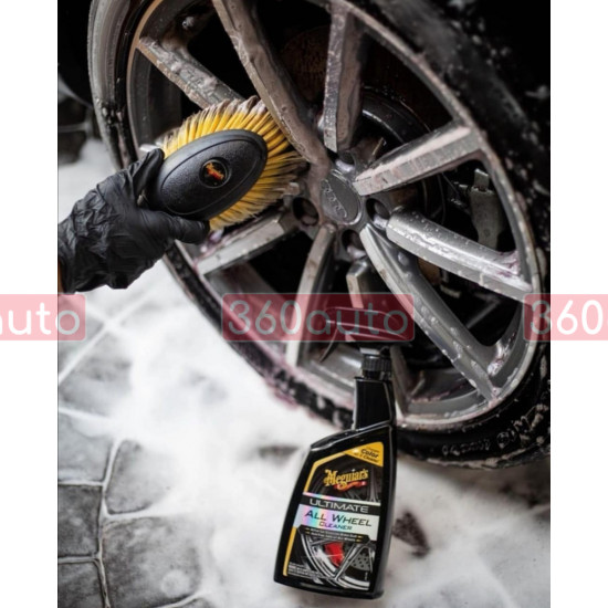 Щетка для мойки наружной стороны дисков Meguiars Versa Angle Wheel Face Brush X1025EU