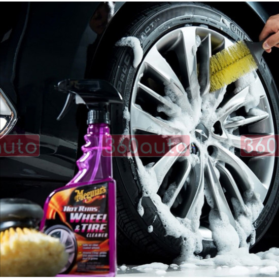 Щітка для мийки внутрішньої сторони дисків - Meguiar's Ultra-Safe Wheel Brush (X1160EU)