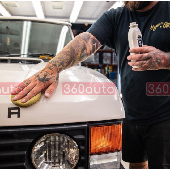 Автомобільний поліроль з воском - Meguiar's Mirror BrightTM Polishing Wax 414 мл. (MB0214EU)