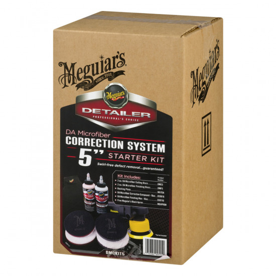 Набір для корекційного полірування - Meguiar's DA Microfiber Correction System 5" Starter Kit (DMCKIT5)