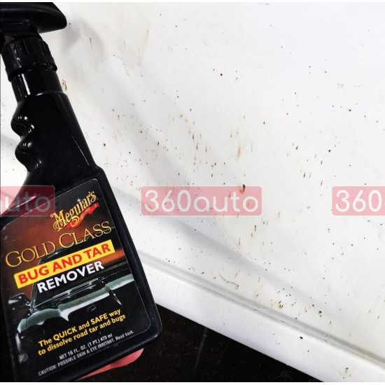 Очиститель кузова от насекомых и смол Meguiars Gold Class™ Bug Tar Remover 473 мл G10716