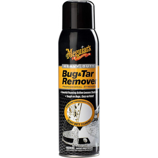 Пінний очищувач кузова від комах і смол - Meguiar's Heavy Duty Bug & Tar Remover 425 г. (G180515)