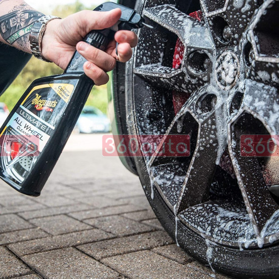 Очиститель для дисков c реагентом Meguiars Ultimate All Wheel Cleaner 709 мл G180124