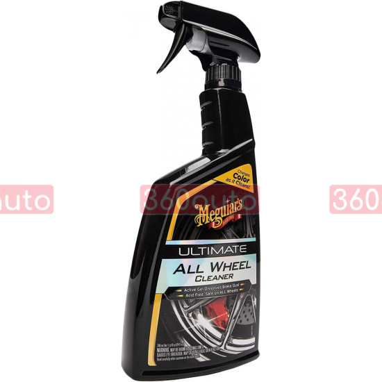 Очищувач для дисків з реагентом - Meguiar's Ultimate All Wheel Cleaner 709 мл. (G180124)