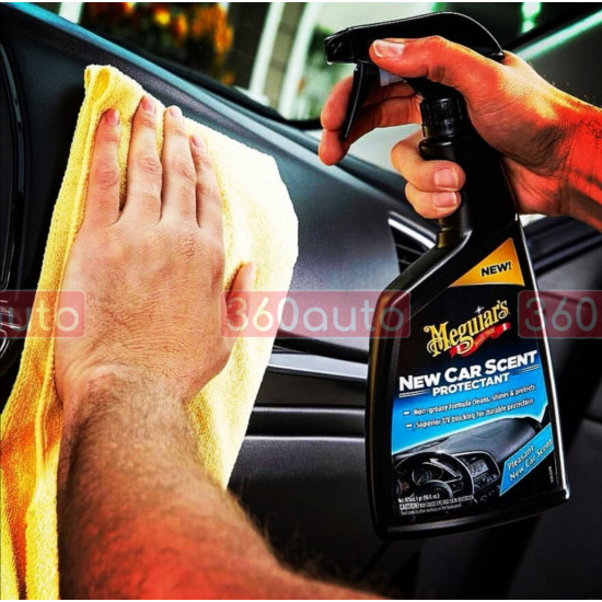 Засіб для догляду за салоном - Meguiar's New Car Scent Protectant 473 мл. (G4216)