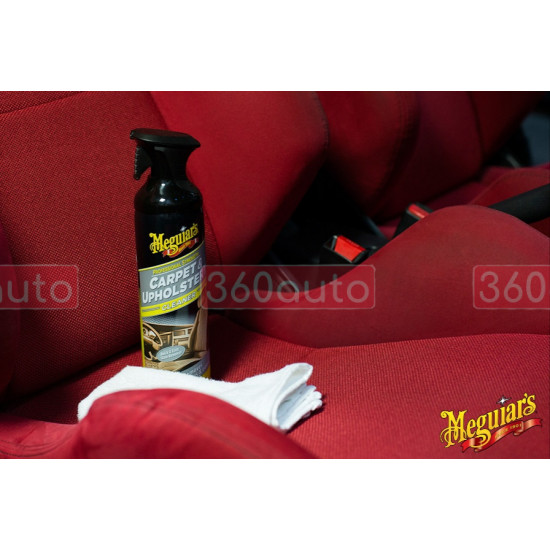 Пінний очищувач для карпету та килимів салону - Meguiar's Carpet & Upholstery Cleaner 539 г. (G9719)