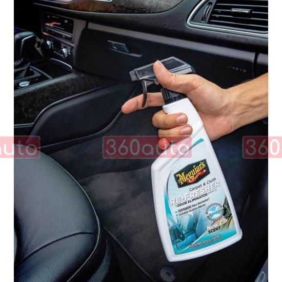 Освежитель воздуха "Новый авто" аромат Meguiars Carpet Cloth Re-Fresher 709 мл G180724