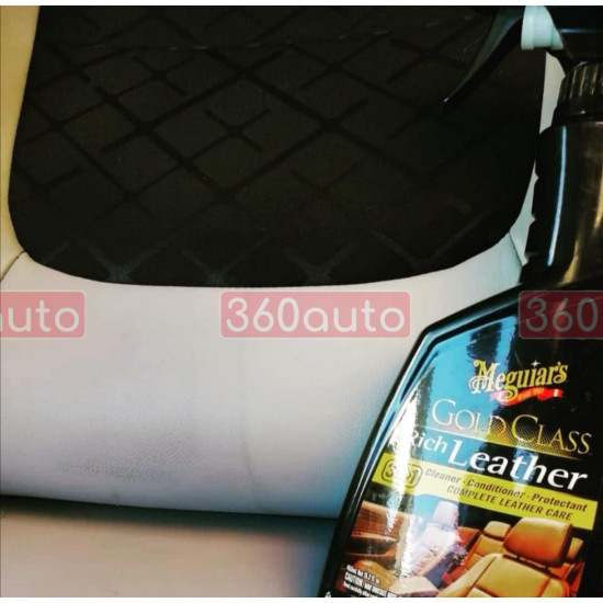 Спрей 3 в 1 для догляду за шкіряним салоном - Meguiar's Gold Class™ Rich Leather Spray 450 мл. (G10916)