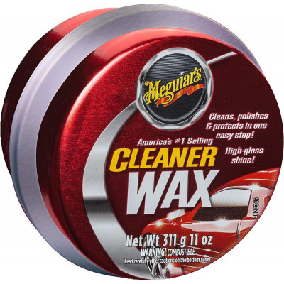 Очиститель твердый воск Meguiars Cleaner Wax Paste 311 г A1214