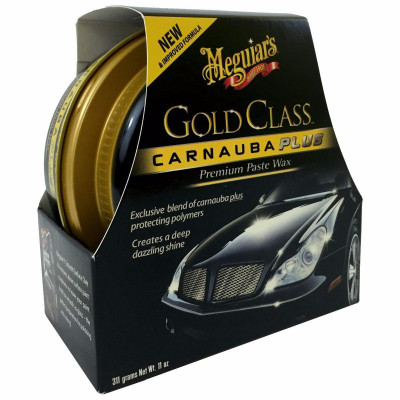 Карнауба твердый воск Meguiars Gold Class Carnauba Plus Paste Wax 311 г G7014J