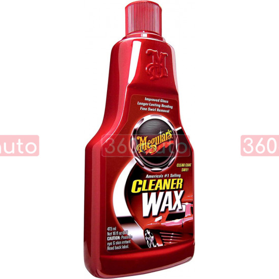 Очищувач рідкий віск - Meguiar's Cleaner Wax Liquid 473 мл. (A1216)