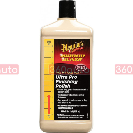 Полировальная паста ультра про финишная Meguiars Ultra Pro Finishing Polish 946 мл M21032