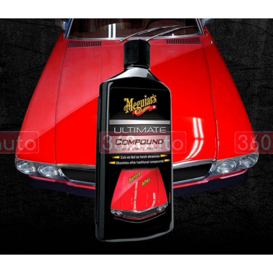 Мікроабразивна поліроль для кузова - Meguiar's Ultimate Compound 300 мл. (G172300)