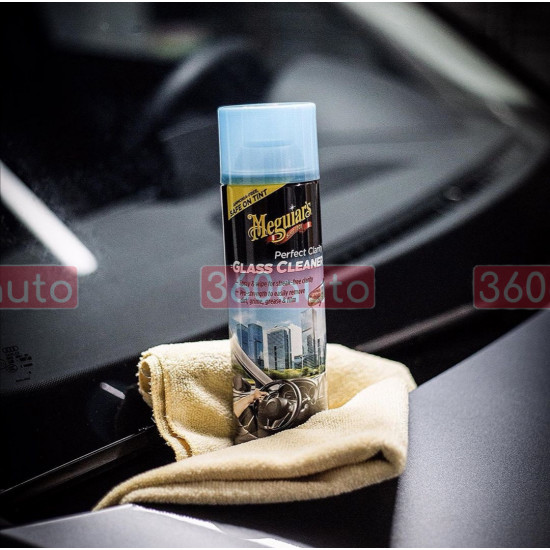 Очищувач для скла аерозольний - Meguiar's Perfect Clarity Glass Cleaner Aero 539 г. (G190719)