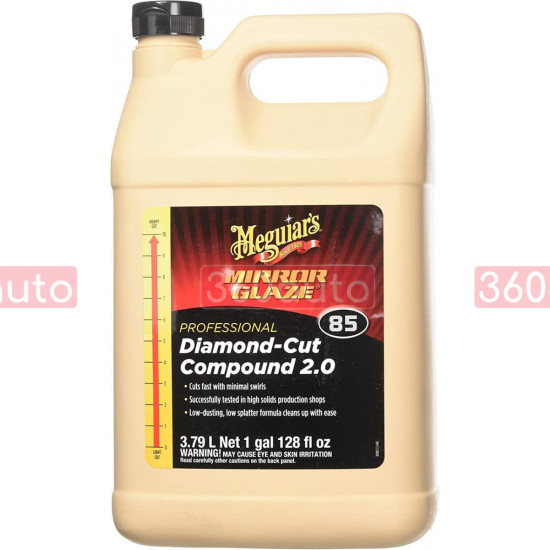 Полірувальна паста ріжуча - Meguiar's Diamond-Cut Compound 3,79 л. (M8501)