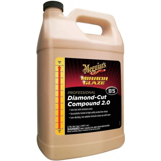 Полировальная паста режущая Meguiars Diamond-Cut Compound 2 0 3,79 л M8501