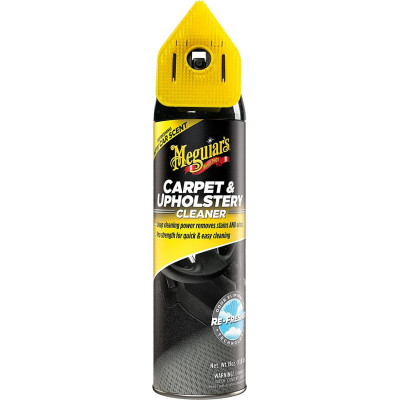 Пенный очиститель с щеткой для карпета и ковров Meguiars Carpet Upholstery Cleaner 539 г G191419