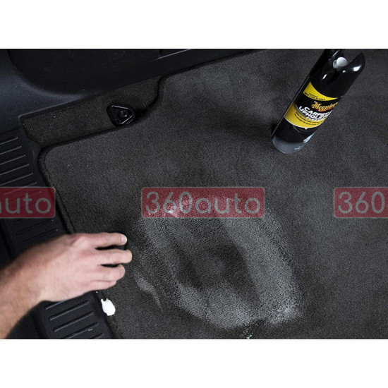 Пінний очищувач з щіткою для карпету та килимів салону - Meguiar's Carpet & Upholstery Cleaner 539 г. (G191419)