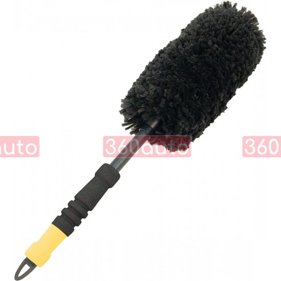 Щетка микрофибровая для мойки дисков Meguiars Supreme Microfibre Wheel Brush Medium 35 см X1902EU