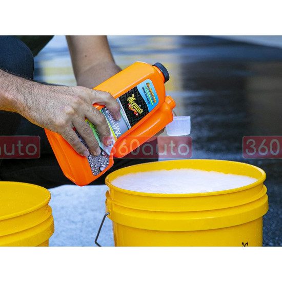 Автомобильный гибридно керамический шампунь Meguiars Hybrid Ceramic Wash Wax 1,41 л G210256