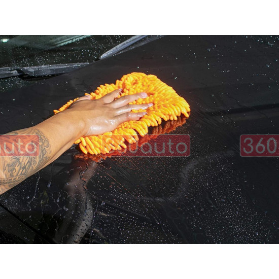 Гибридная рукавица для мойки Meguiars Hybrid Wash Mitt X210200