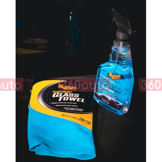 Полотенце для стекла Meguiars Perfect Clarity Glass Towel 40,6х40,6 см X210300