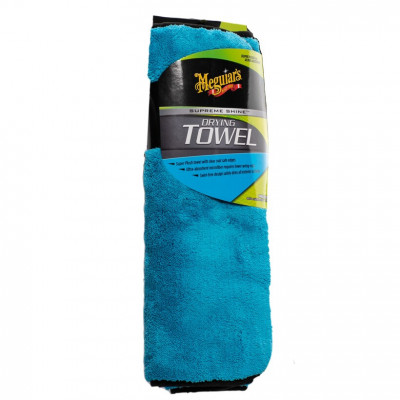 Мікрофібровий рушник для сушки - Meguiar`s Supreme Shine™ Drying Towel 39,37x54,61 см. синій (X210100)