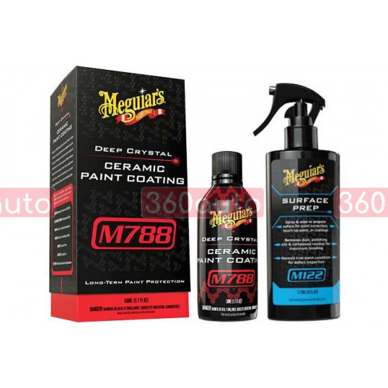 Комплект керамического покрытия Meguiar’s Deep Crystal Ceramic Paint Coating M78802