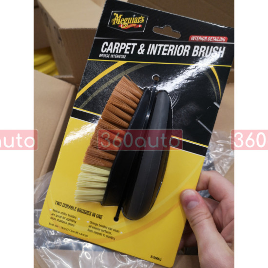 Щетка для химчистки салона Meguiars Carpet Interior Brush X1000EU