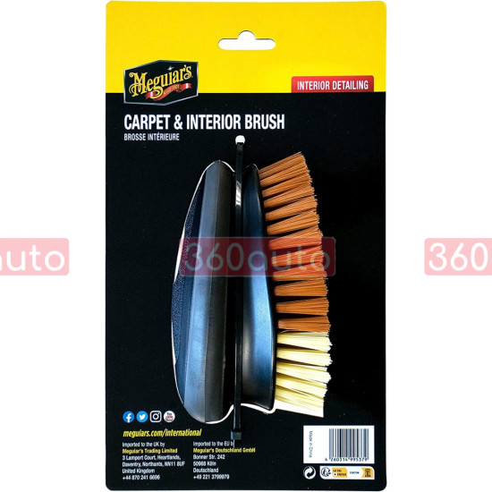 Щетка для химчистки салона Meguiars Carpet Interior Brush X1000EU