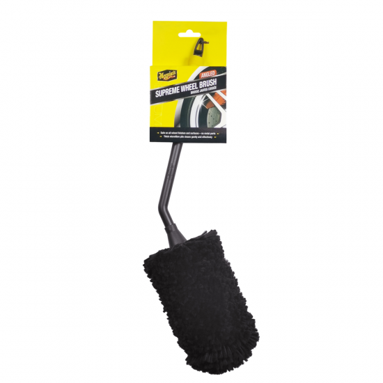 Щетка микрофибровая для дисков Meguiars Supreme Microfibre Angled Wheel Cleaning Brush X190700EU