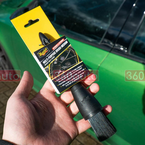 Щетка универсальная средняя Meguiars Multi-Purpose Brush Medium 20 см черный X210500EU